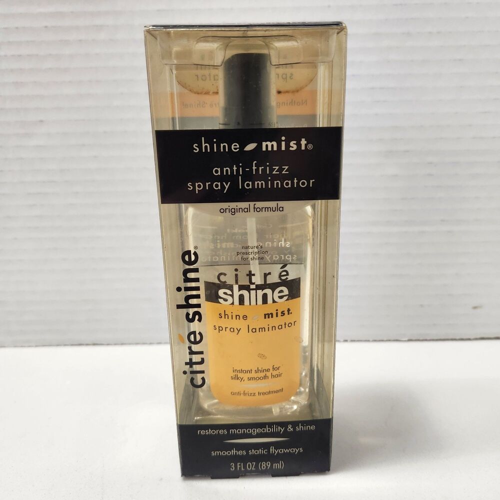 Schwarzkopf Citre Shine Anti-Frizz Spray Laminator Shine Mist 3oz Discontinued